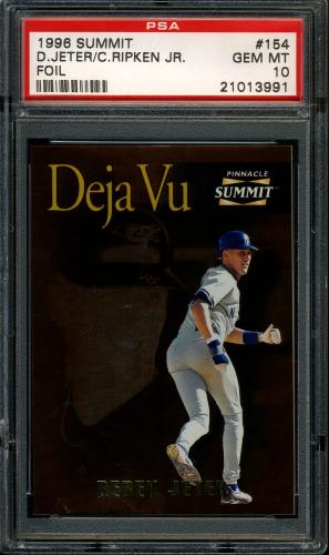 1996 Summit Foil #154 D.Jeter/C.Ripken PSA 10 #21013991