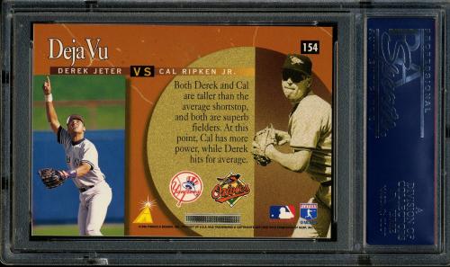 1996 Summit Foil #154 D.Jeter/C.Ripken PSA 10 #21013991 - Back