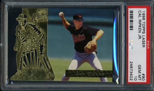1996 Topps Laser #90 Cal Ripken PSA 10 #24873402