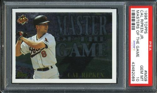 1996 Topps Master of the Game 9 Cal Ripken