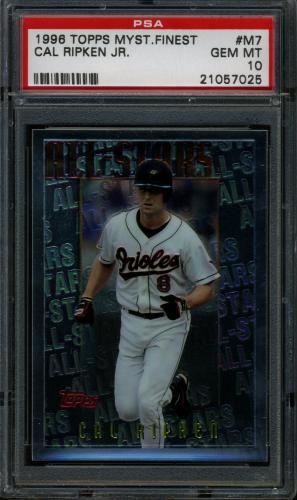 1996 Topps Mystery Finest #M07 Cal Ripken PSA 10 #21057025