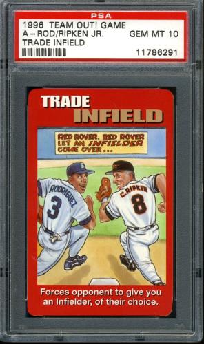 1996 Team Out Alex Rodriguez-Cal Ripken PSA 10 #11786291