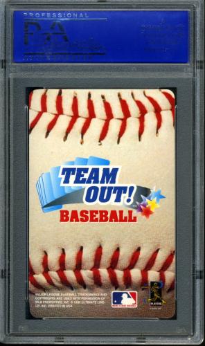 1996 Team Out Alex Rodriguez-Cal Ripken PSA 10 #11786291 - Back