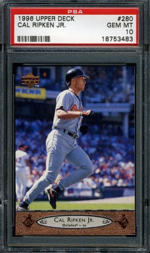 1996 Upper Deck #280 Cal Ripken PSA 10 #18753483