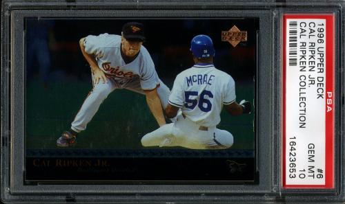 1996 Upper Deck Ripken Collection #06 Cal Ripken UD PSA 10 #16423653