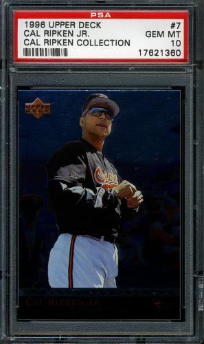 1996 Upper Deck Ripken Collection #07 Cal Ripken UD PSA 10 #17621360