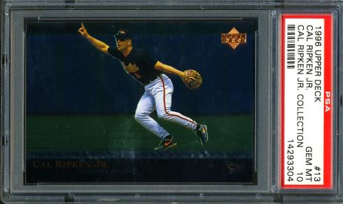 1996 Upper Deck Ripken Collection #13 Cal Ripken UD PSA 10 #14293304