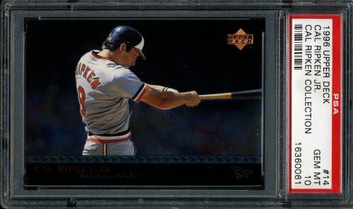 1996 Upper Deck Ripken Collection #14 Cal Ripken UD PSA 10 #16360061