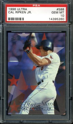 1996 Ultra #588 Cal Ripken STA PSA 10 #14395260