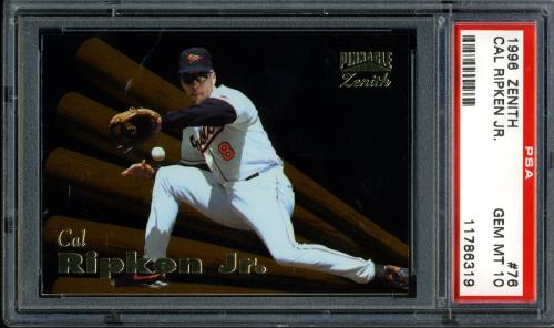 1996 Zenith #076 Cal Ripken PSA 10 #11786319