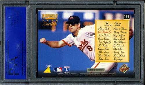 1996 Zenith #132 Cal Ripken HON PSA 10 #11786320 - Back