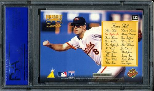 1996 Zenith Artist's Proofs #132 Cal Ripken HON PSA 10 #11786321 - Back
