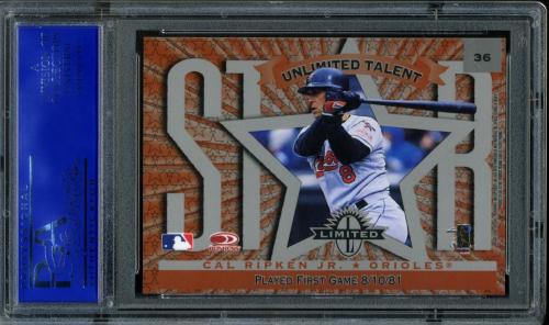 1997 Donruss Limited #36 S.Rolen/C.Ripken U PSA 10 #30980206 - Back