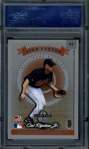 1997 Donruss Limited #37 Cal Ripken S PSA 10 #16861403 - Back