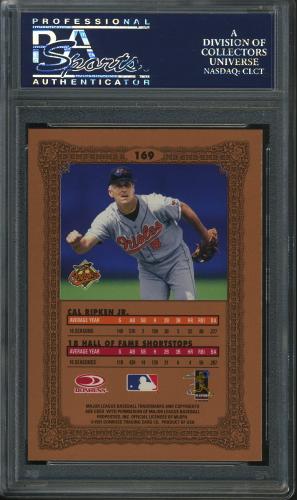 1997 Donruss Preferred #169 Cal Ripken NT B PSA 10 #14696753 - Back