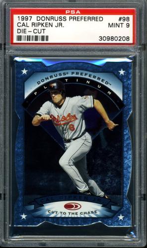 1997 Donruss Preferred Cut to the Chase #098 Cal Ripken P PSA 9 #30980208