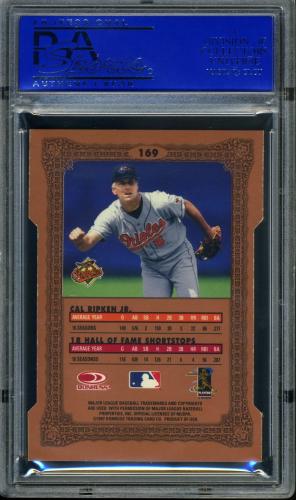 1997 Donruss Preferred Cut to the Chase #169 Cal Ripken NT B PSA 9 #30980209 - Back
