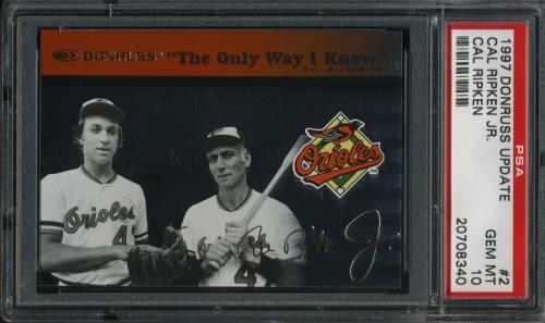 1997 Donruss Ripken The Only Way I Know #02 Cal Ripken PSA 10 #20708340