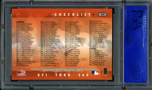 1997 Donruss Silver Press Proofs #448 Cal Ripken CL PSA 10 #30980203 - Back