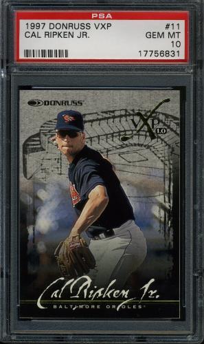 1997 Donruss VxP 1.0 #11 Cal Ripken PSA 10 #17756831
