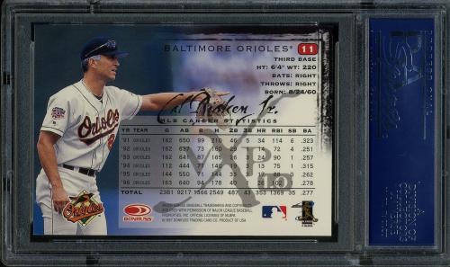 1997 Donruss VxP 1.0 #11 Cal Ripken PSA 10 #17756831 - Back