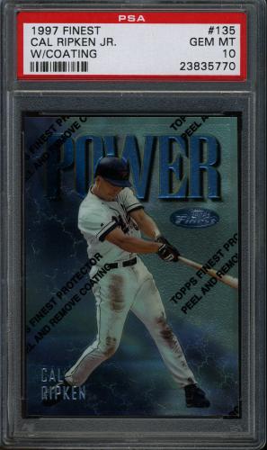 1997 Finest #135 Cal Ripken S PSA 10 #23835770