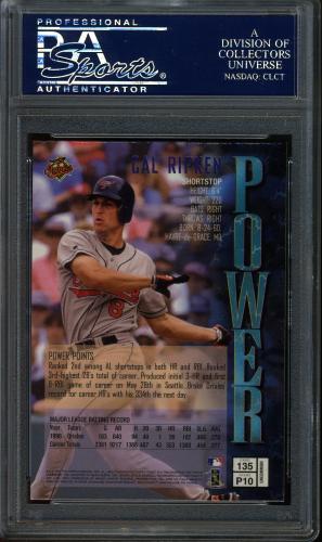 1997 Finest #135 Cal Ripken S PSA 10 #23835770 - Back