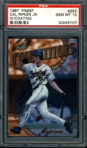 1997 Finest #252 Cal Ripken B PSA 10 #30556707