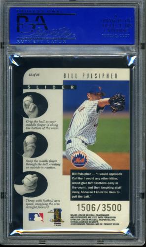 1997 Leaf Get-A-Grip #15 C.Ripken/B.Pulsipher PSA 10 #30980223 - Back