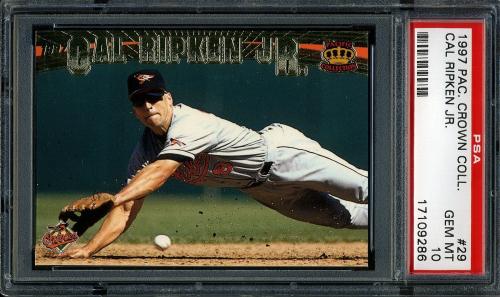 1997 Pacific #29 Cal Ripken PSA 10 #17109286