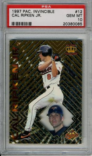 1997 Pacific Prisms #12 Cal Ripken PSA 10 #20380085