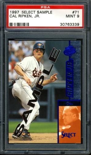 1997 Select Samples #71 Cal Ripken PSA 9 #30763339