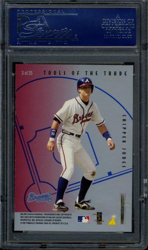 1997 Select Tools of the Trade #3 C.Ripken/C.Jones PSA 10 #17441396 - Back