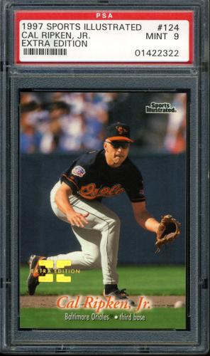 1997 Sports Illustrated Extra Edition #124 Cal Ripken PSA 9 #01422322