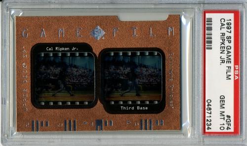 1997 SP Game Film #GF4 Cal Ripken PSA 10 #04671234