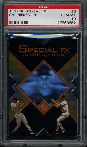 1997 SP Special FX #8 Cal Ripken PSA 10 #17369662