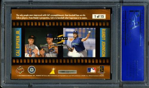 1997 Score Pitcher Perfect #1 Cal Ripken PSA 9 #11786379 - Back