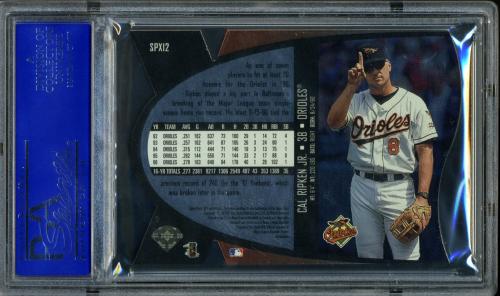 1997 SPx #12 Cal Ripken PSA 10 #30815122 - Back