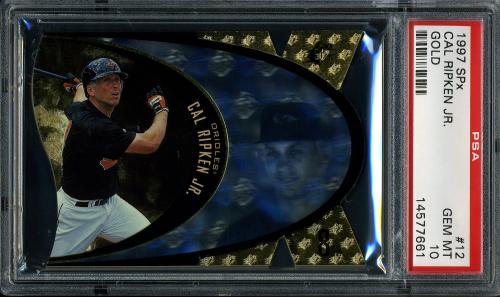 1997 SPx Gold #12 Cal Ripken PSA 10 #14577661