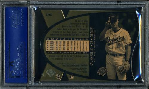 1997 SPx Gold #12 Cal Ripken PSA 10 #14577661 - Back