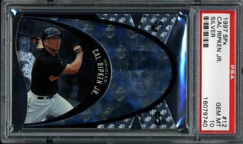 1997 SPx Silver #12 Cal Ripken PSA 10 #16079740