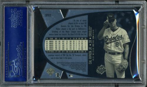 1997 SPx Silver #12 Cal Ripken PSA 10 #16079740 - Back