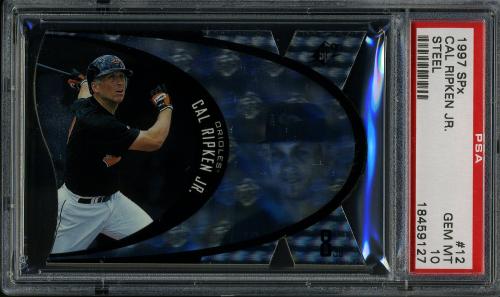 1997 SPx Steel #12 Cal Ripken PSA 10 #18459127