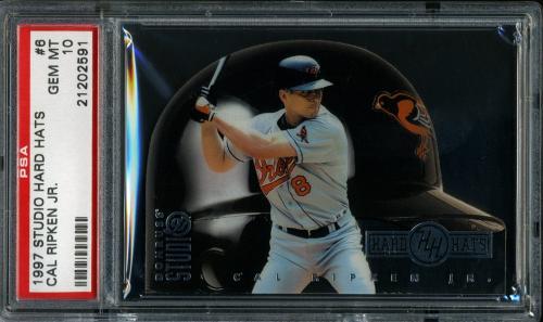 1997 Studio Hard Hats #6 Cal Ripken PSA 10 #21202591