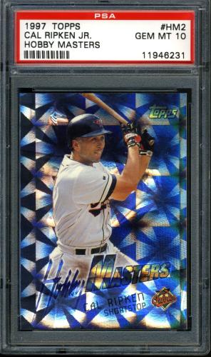 1997 Topps Hobby Masters #HM2 Cal Ripken PSA 10 #11946231