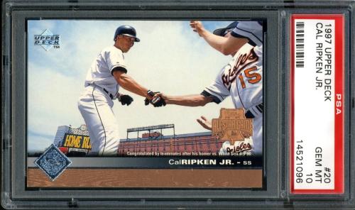 1997 Upper Deck #020 Cal Ripken PSA 10 #14521096