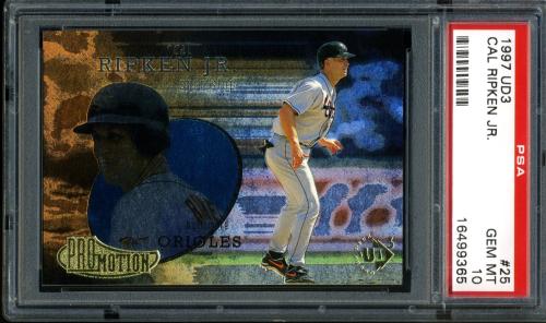 1997 UD3 #25 Cal Ripken PSA 10 #16499365