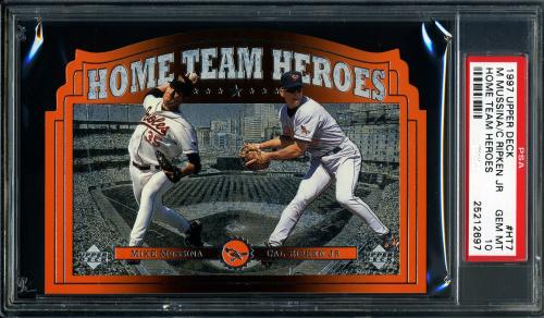 1997 Upper Deck Home Team Heroes #HT7 Cal Ripken, Jr. PSA 10 #25212697