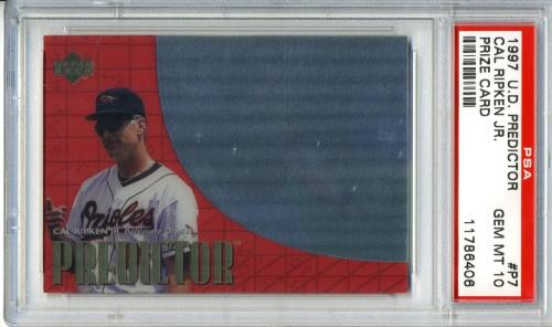 1997 Upper Deck Predictor Exchange #7 Cal Ripken PSA 10 #11786406