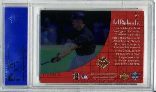 1997 Upper Deck Predictor Exchange #7 Cal Ripken PSA 10 #11786406 - Back